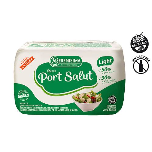 Queso port salut LA SERENISIMA light 500 g