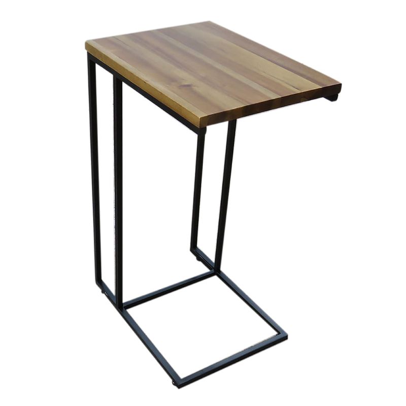 Mesa-Auxiliar-para-Interior-en-Madera-y-Metal-1