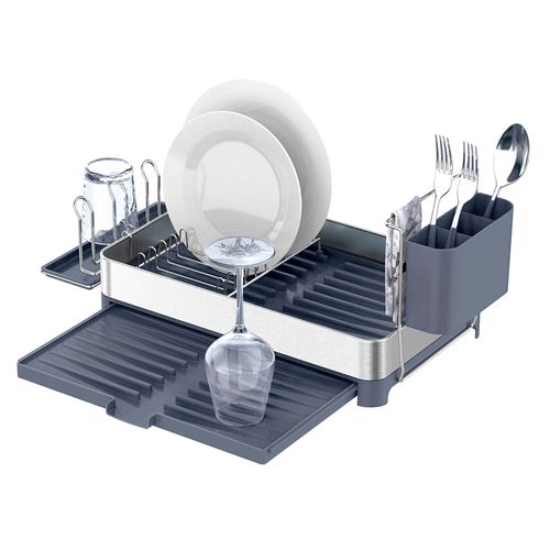 Escurridor Extensible HOME en Acero Inoxidable 40x25 cm