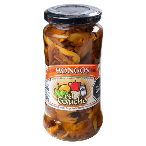 Hongos en vinagre DEL GAUCHO 350 g