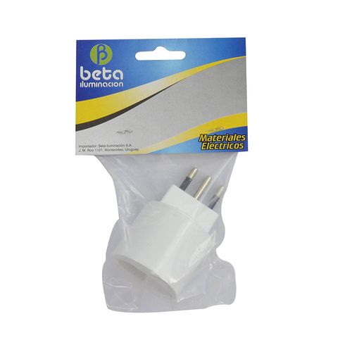 Adaptador modular salida brasilera en blister
