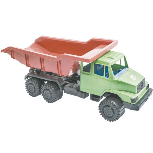 Camión con volcadora