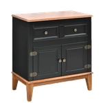 Mueble-2-puertas---2-cajones-41x74x83-cm-MDF-negro-1