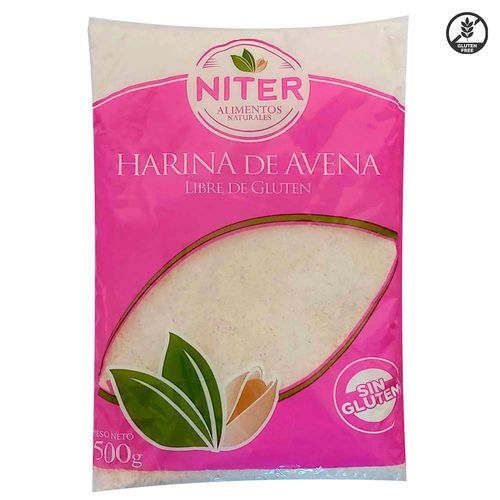 Harina de avena NITER sin gluten 500 g