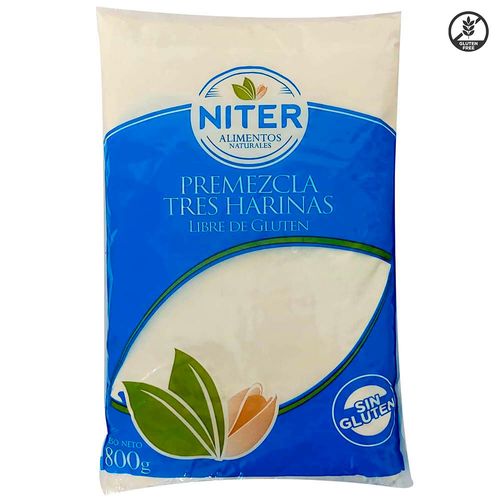 Premezcla harina NITER sin gluten 800 g