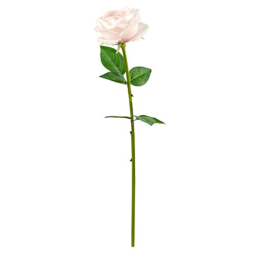 Flor artificial rosa rosada 56 cm