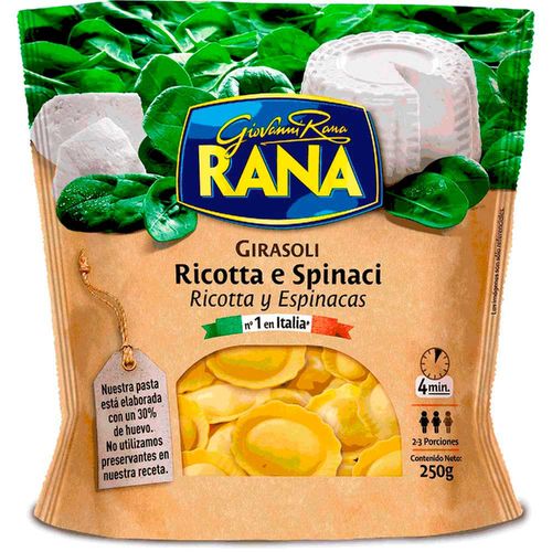 Girasoli RANA ricota y espinaca 250 g