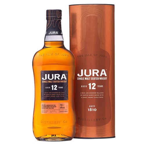 Whisky Escocés JURA 12 años 700 cc