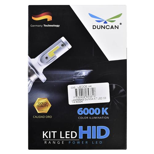 Kit led c6 h4 6000 k