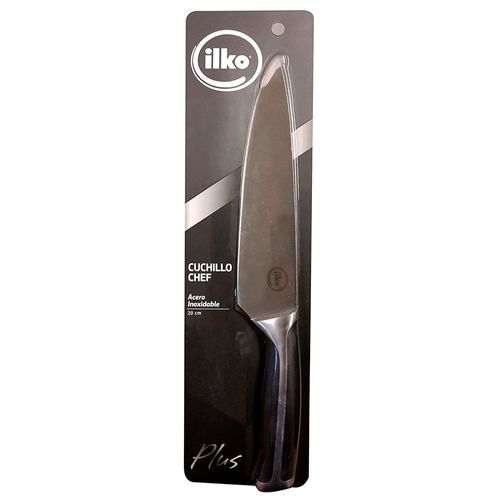 Cuchillo santoku 20 cm acero inoxidable