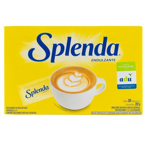 Edulcorante SPLENDA 200 sobres