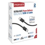 Cable-PROMATE-Ecoline-CC200-Usb-C-a-Usb-C-2M-60W-1