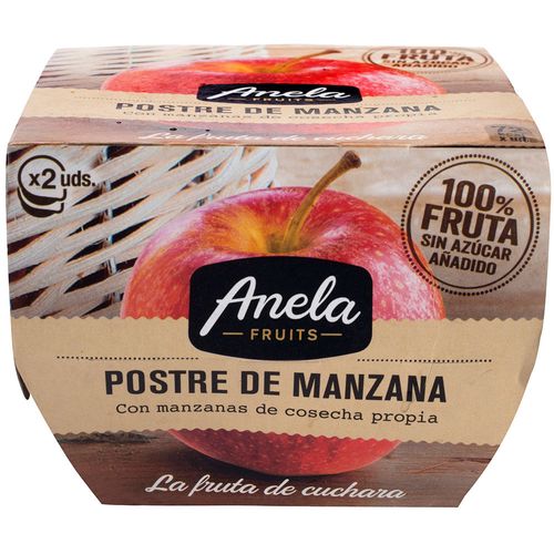 Postre ANELA FRUITS manzana 200 g