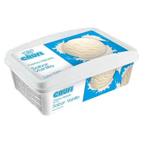 Helado CRUFI crema 1 L