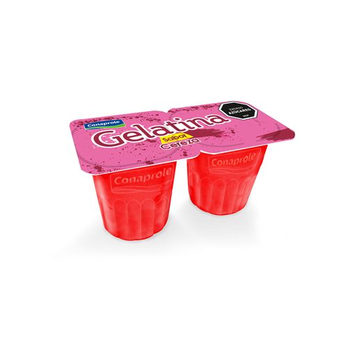 Gelatina cereza CONAPROLE x 2 unidades 208 g