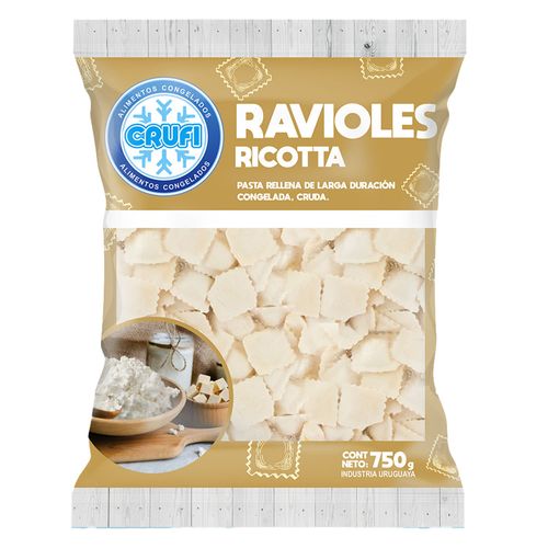 Ravioles de ricota CRUFI 750 g