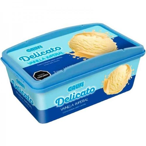 Helado CRUFI Delicato Vainilla Imperial 2 L