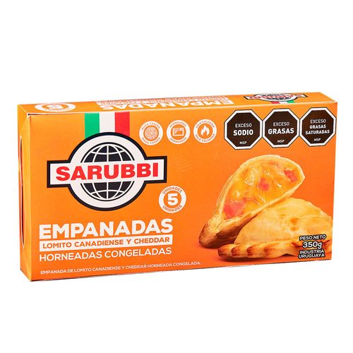 Empanadas lomito cheddar SARUBBI x 5 350 g