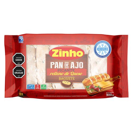 Pan de ajo picante ZINHO 300 g