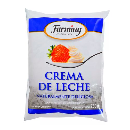 Crema de Leche FARMING 250 cc