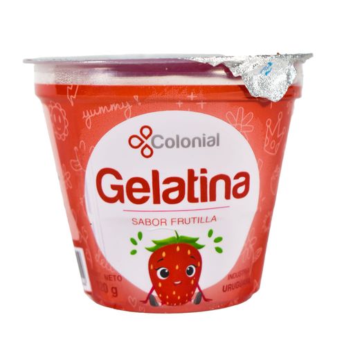 Gelatina Frutilla COLONIAL 120 g