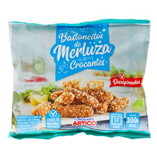 Bastoncitos de Merluza Crocante ARTICO 300 g