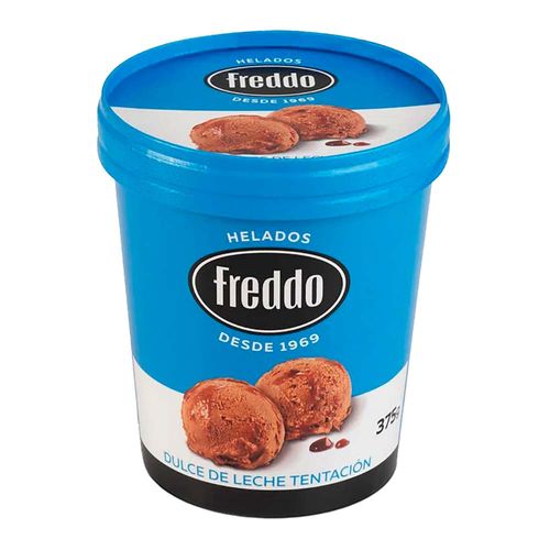 Helado FREDDO Tentación dulce de leche 375 g