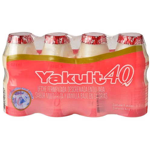 Leche fermentada x 4 YAKULT 320 g