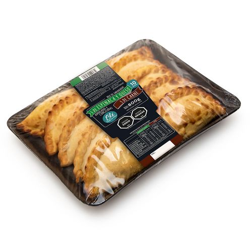 Empanadas al horno mix BLÉ carne y espinaca/queso x 10 un. 800 g