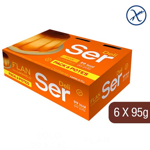 Pack flan SER pack 570 g