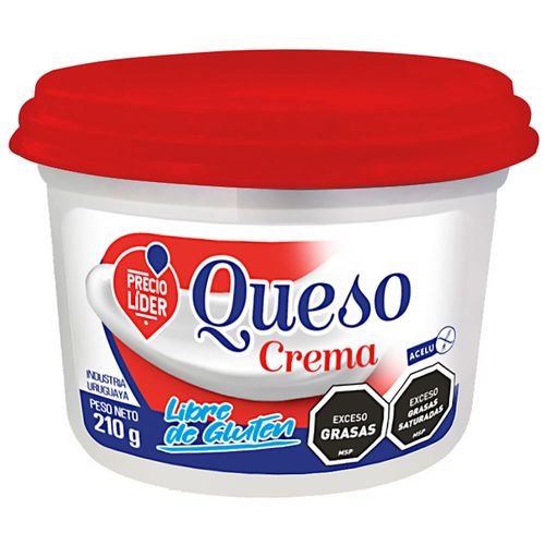 Queso crema PRECIO LÍDER 210 g