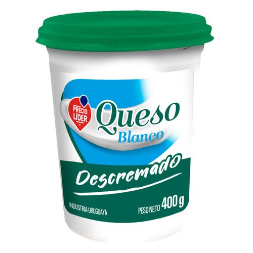 Queso blanco descremado PRECIO LÍDER 400 g