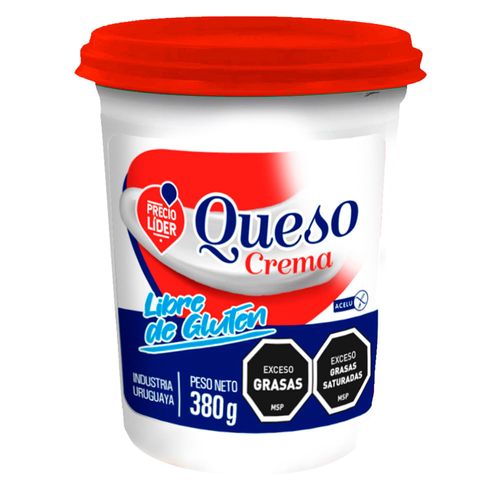 Queso de crema PRECIO LÍDER 380 g