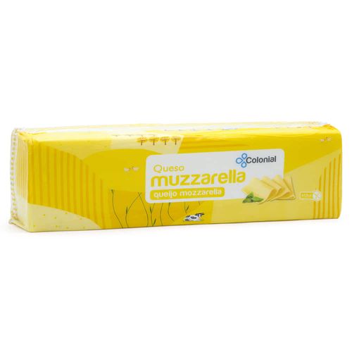 Queso muzzarella COLONIAL 50 g