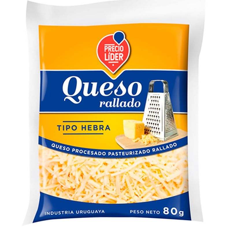 Queso-rallado-grueso-PRECIO-LIDER-80-g-0