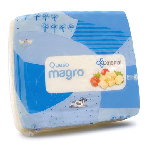 Queso magro COLONIAL fracción 500 g