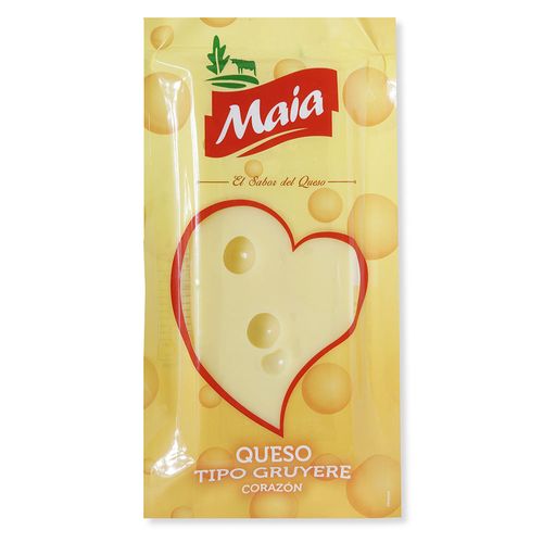 Queso gruyere corazón MAIA 200 g