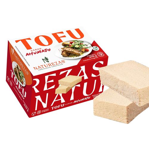 Queso de soja tofu ahumado NATUREZAS 470 g