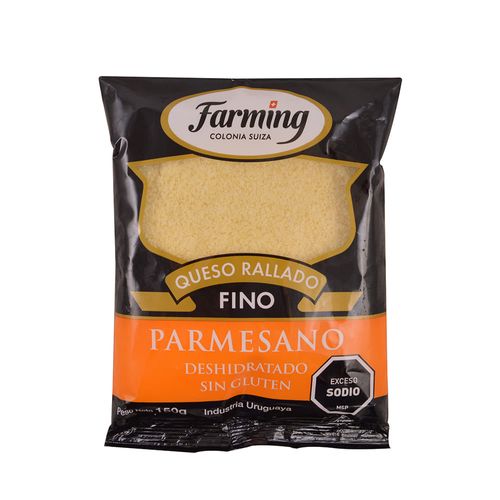 Queso parmesano rallado fino FARMING 150 g