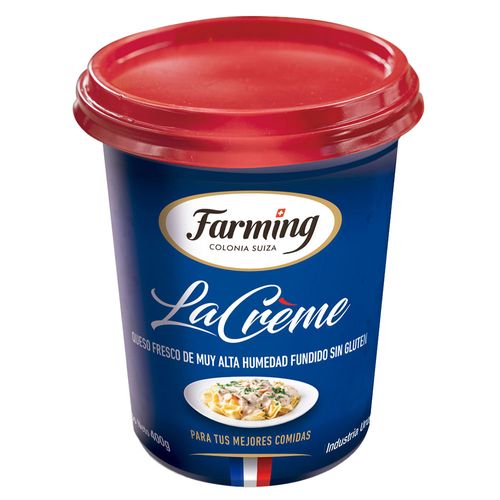 Queso untable La Creme FARMING 400 g