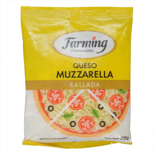 Muzzarella rallada FARMING 200g