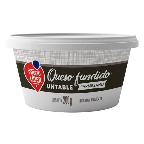 Queso untable parmesano PRECIO LÍDER 200 g