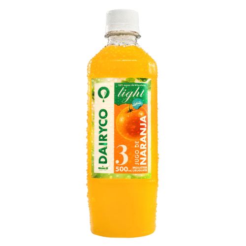 Jugo de naranja light DAIRYCO botella 500 cc