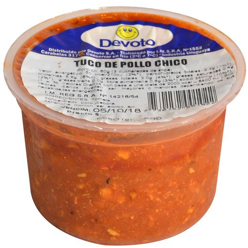 Tuco con pollo Devoto 200 g