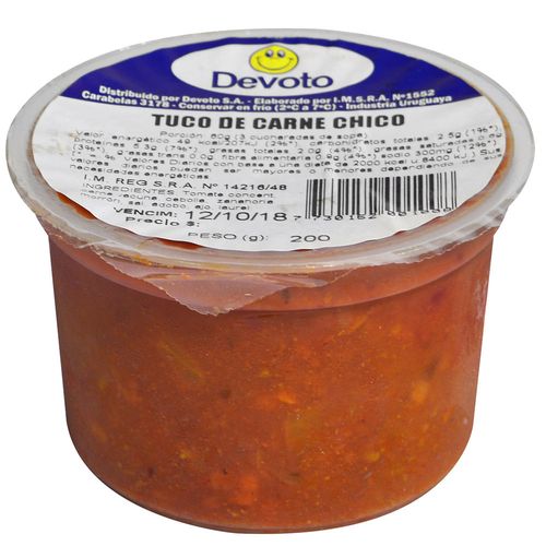 Tuco con carne Devoto 200 g