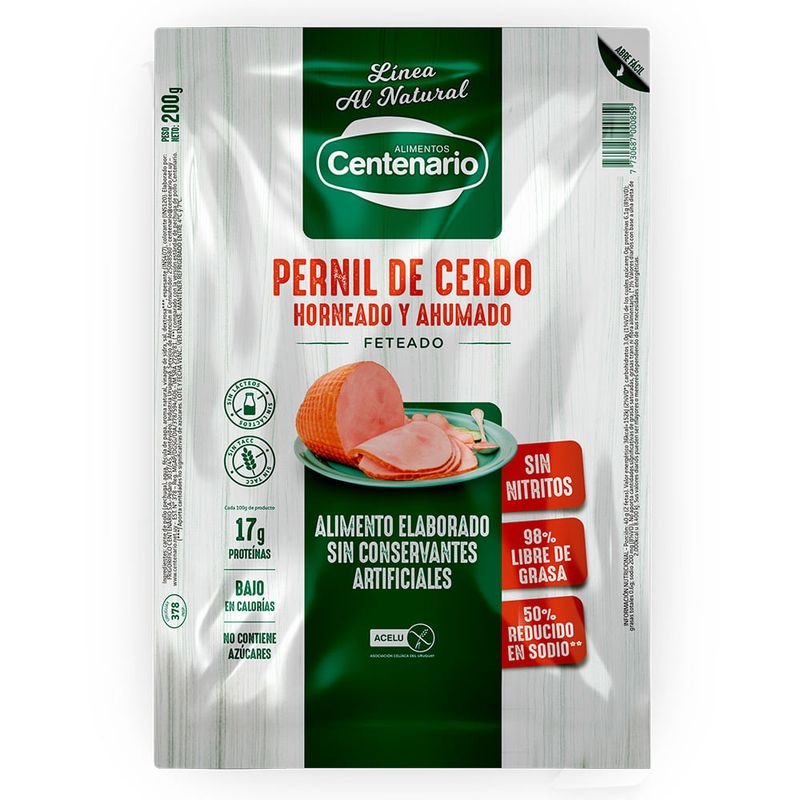 Jamon-cocido-al-natural-CENTENARIO-en-Fetas-200-g-0