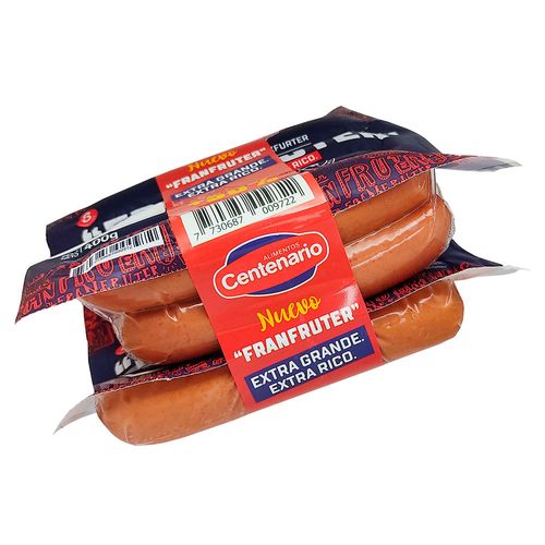 Promo Pack Frankfurters Extra CENTENARIO 8+4 600 g