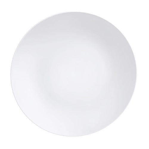 Plato Llano 28 cm Porcelana Blanco Sophia