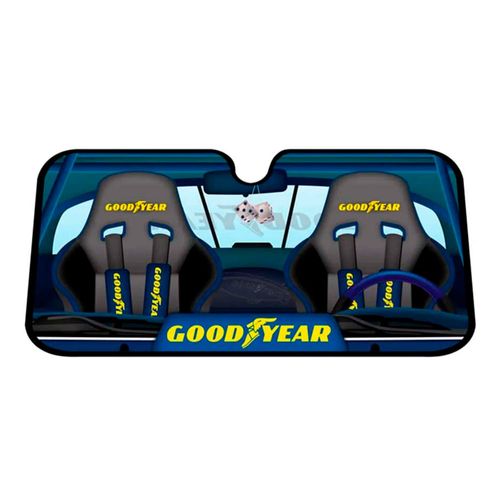 Protector solar GOODYEAR para auto 130x60 cm