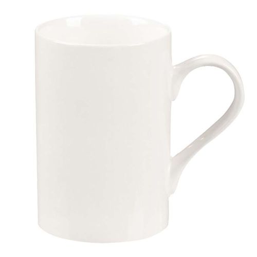 Taza 330 ml cerámica blanco